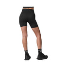 Alo Women's 5" Seamless Ribbed Favorite Short - Black