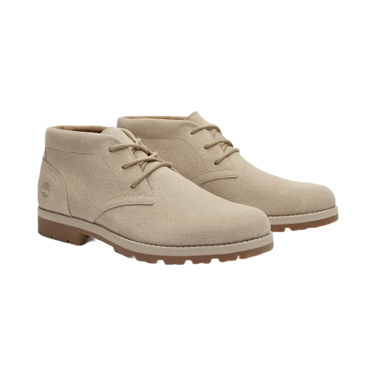 Timberland Britton Square Mid Lace-Up Boot Light Brown Suede Men'S