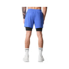 Alo Men's Conquer React 2-In-1 Performance Short - Marathon Blue/Black