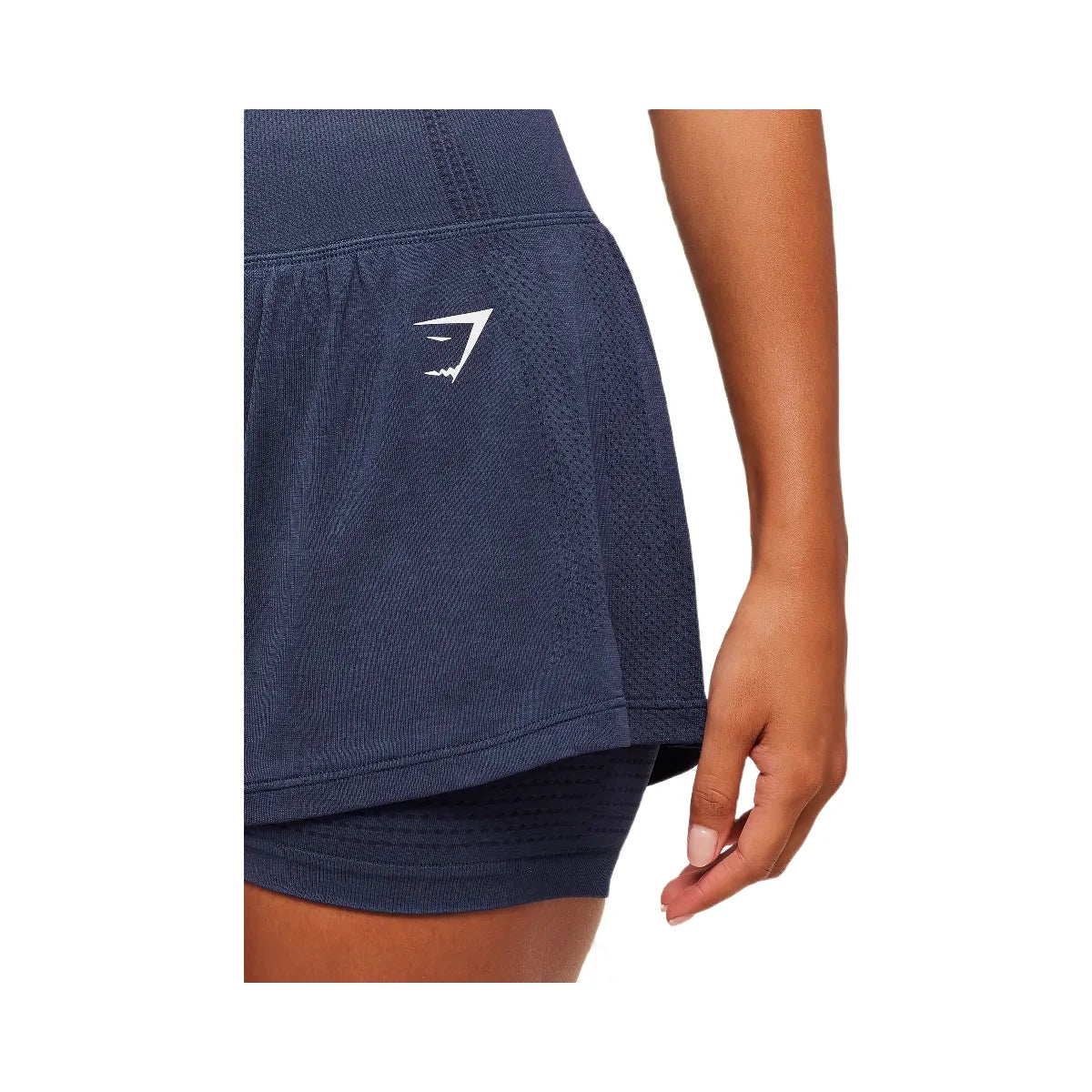 Gymshark Vital 2-in-1 Shorts - Heavy Blue/Marl