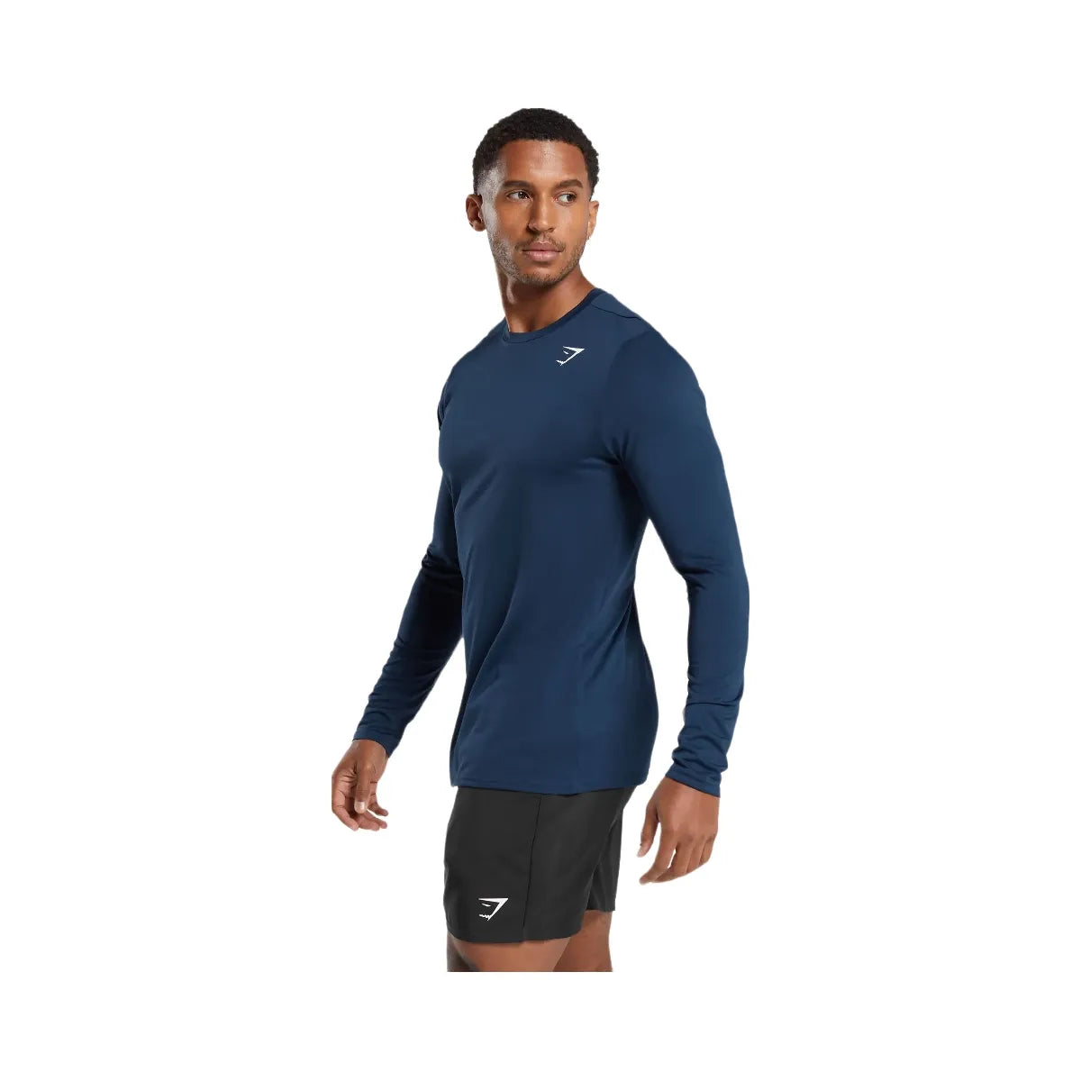 Gymshark Arrival Long Sleeve T-Shirt - Navy