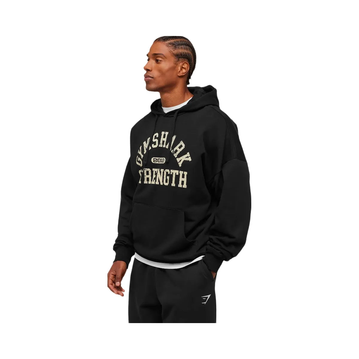 Gymshark 2012 Strength Hoodie - Black