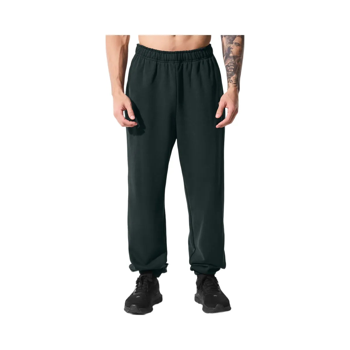 Alo Men's Accolade Sweatpant - Charcoal Green