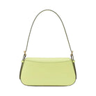 Kate Spade Madison Saffiano Leather Small Flap Shoulder Bag Lime Slushy