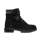 Timberland X Jimmy Choo 6" Boots Black Crystal Collar