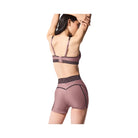 Alo Women's Airlift High-Waist Line Up Short - Smoky Quartz