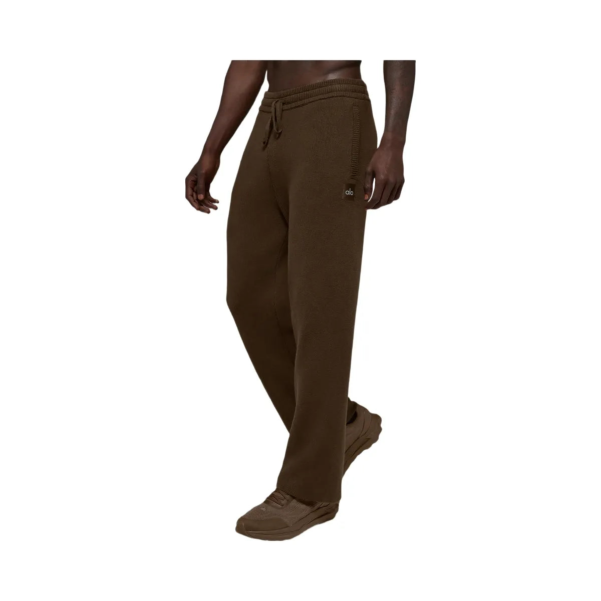 Alo Men's Scholar Straight Leg Sweatpant - Espresso