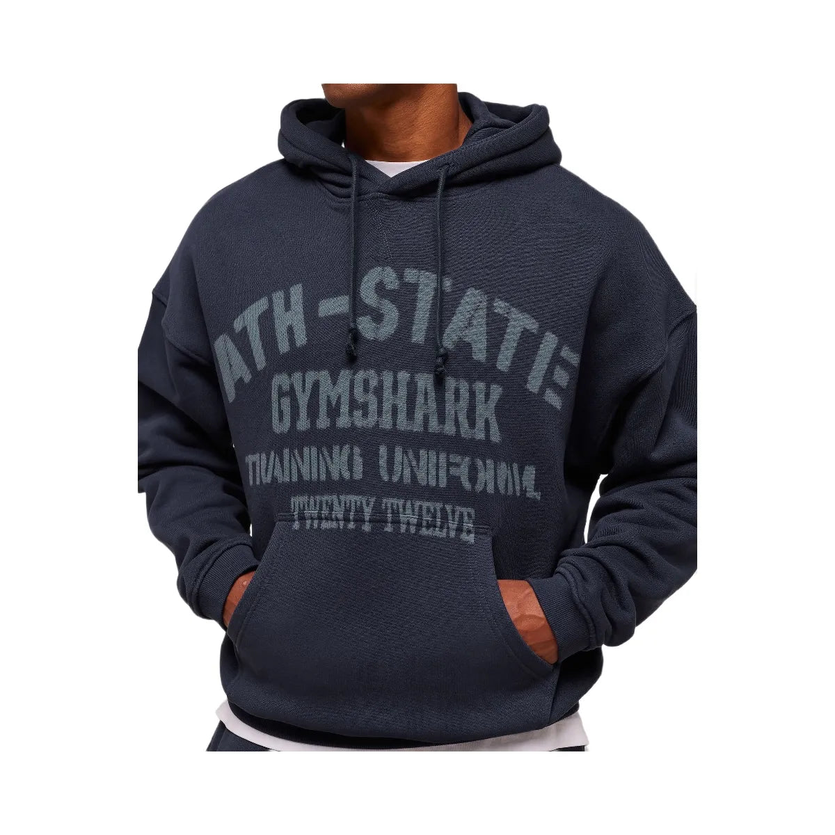 Gymshark Collegiate Hoodie - Heavy Blue