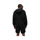 Alo Men's Sports Club Sweater Knit Hoodie - Black