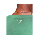 Gymshark Worn Graphic Long Sleeve T-Shirt - Lift Green