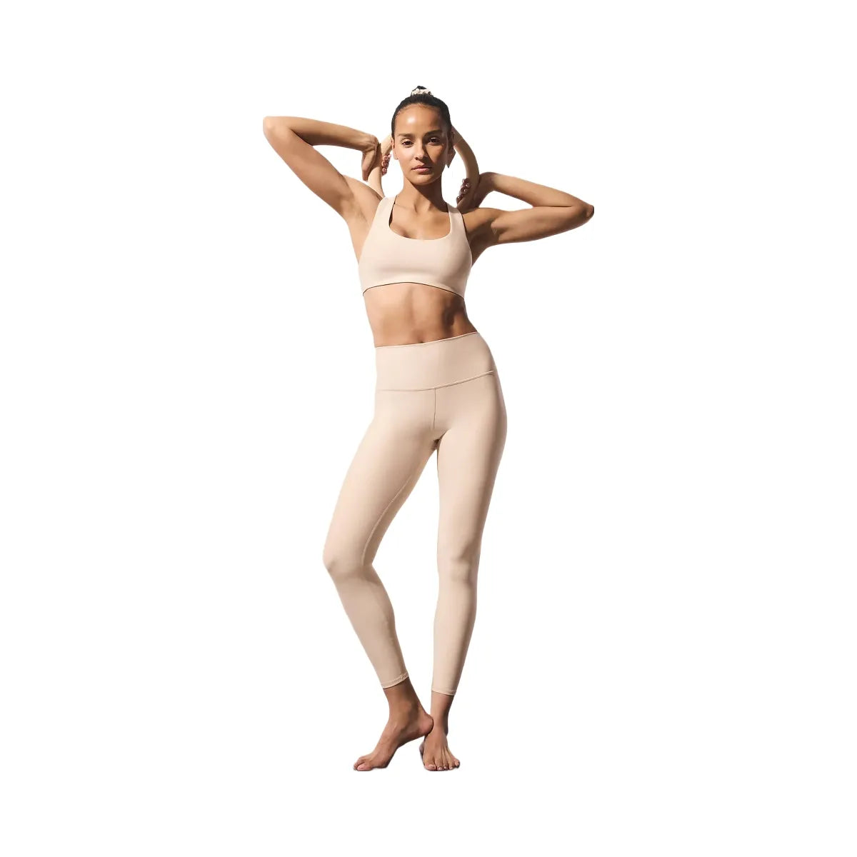 Alo Women's 7/8 High-Waist Airlift Legging - Macadamia