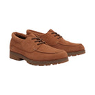 Timberland Britton Square Lace-Up Shoe Rust Suede Men'S