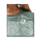 Gymshark Vital Light T-Shirt - Obsidian Green Marl