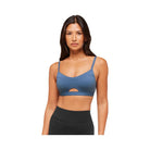Gymshark Balcony Peekaboo Sports Bra - Compound Blue