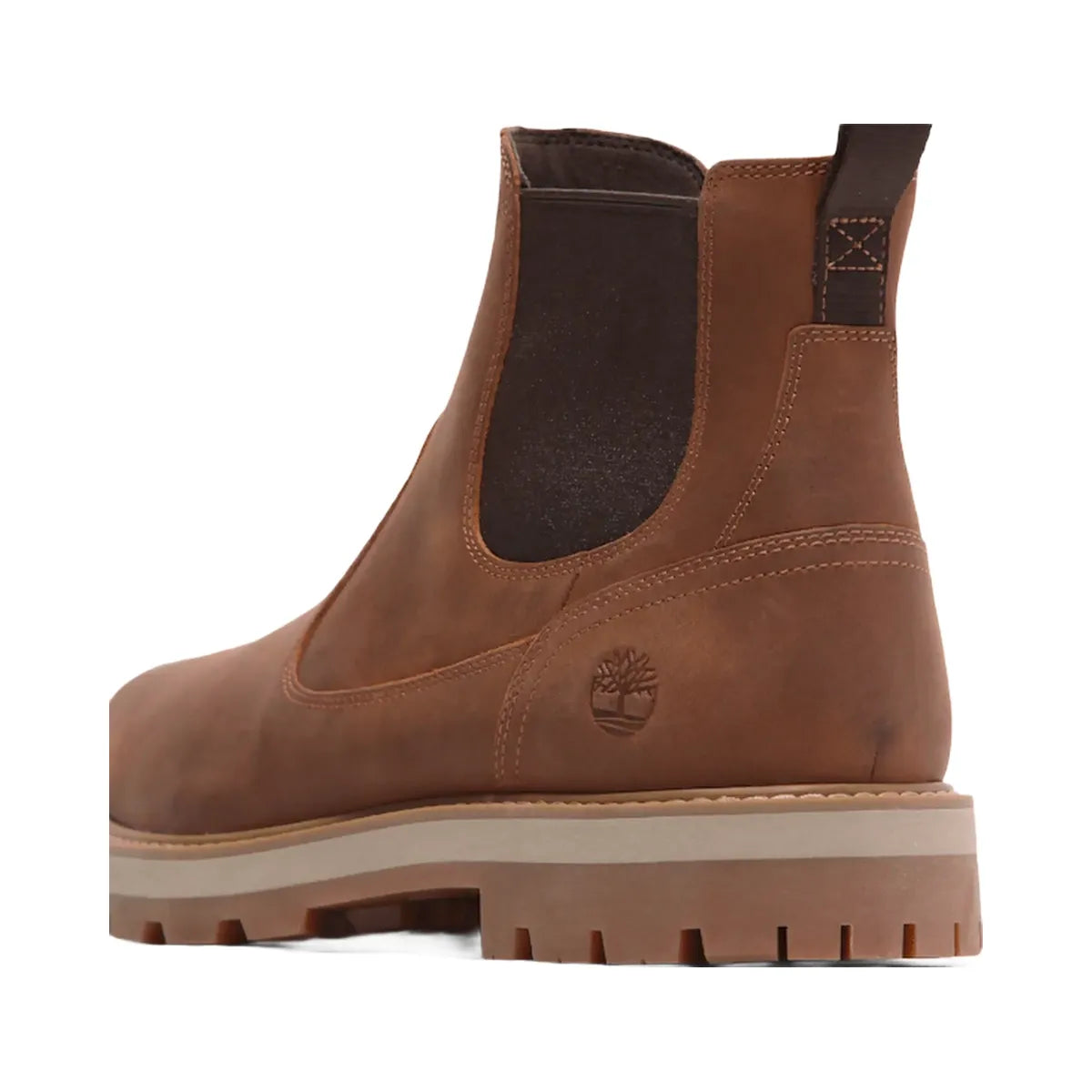 Timberland Britton Road Chelsea Boot Rust Full-Grain Men'S
