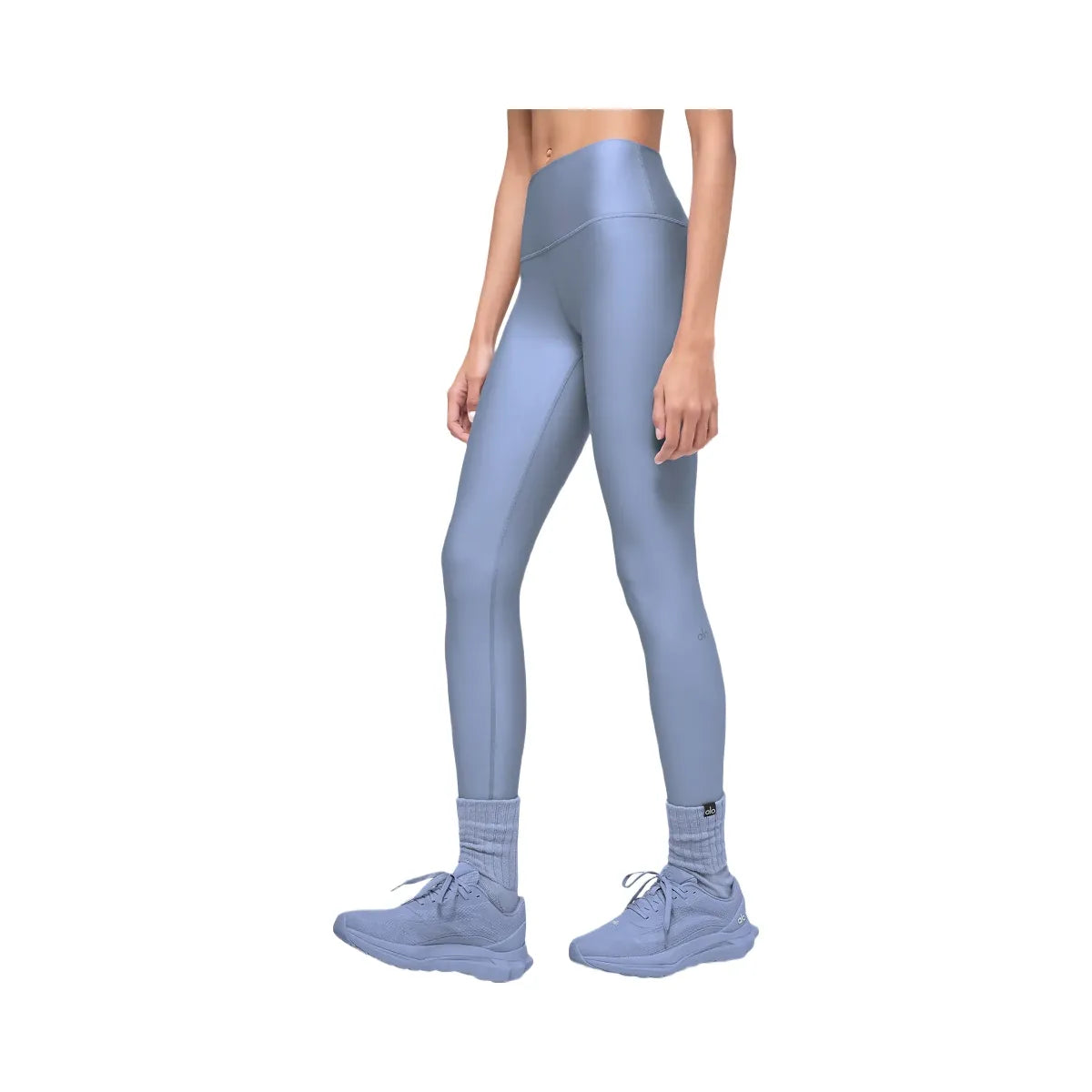 Alo Women's 7/8 High-Waist Airlift Legging - Winter Frost