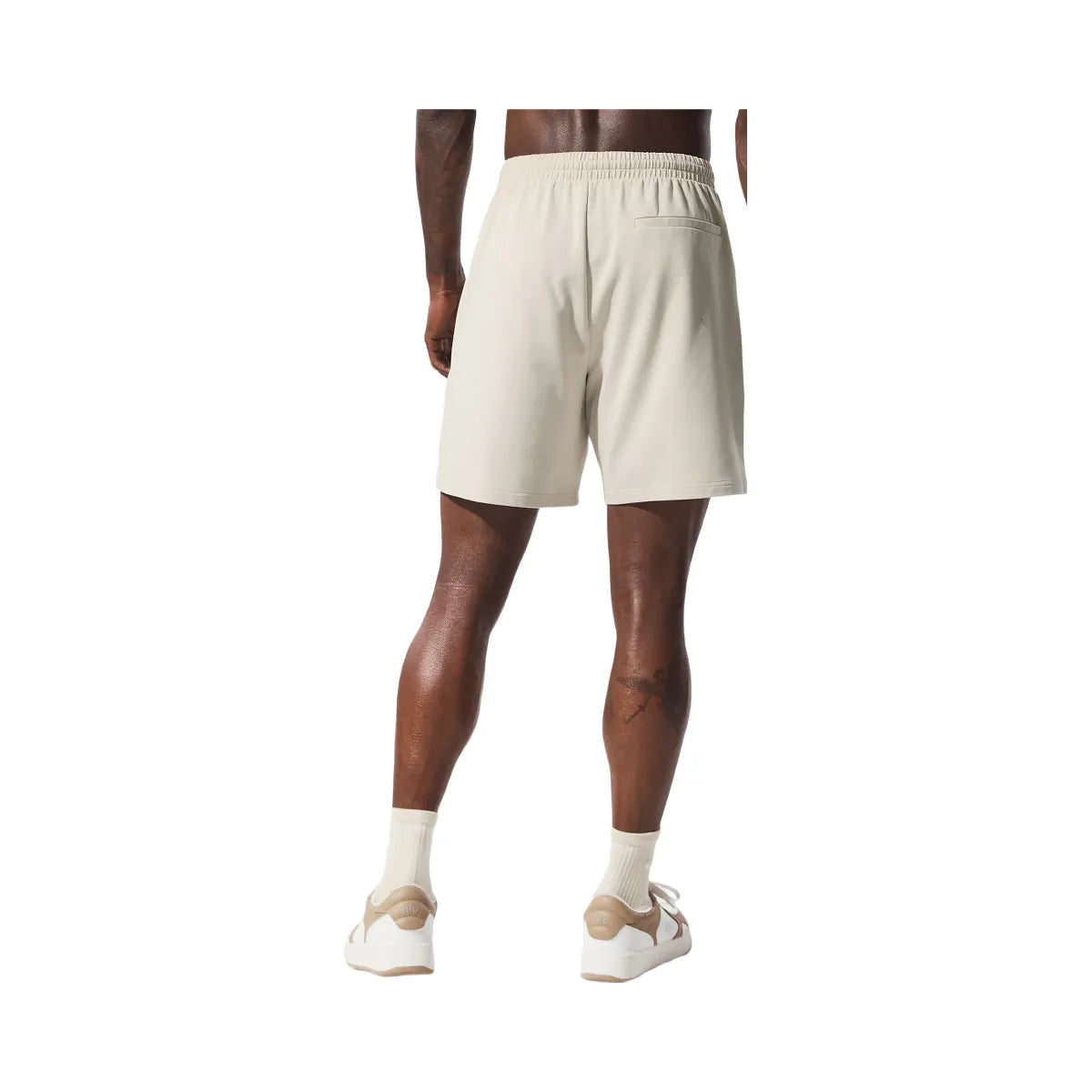 Alo Men's 7" Double Take Short - Bone