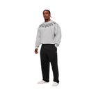 Gymshark Fade Graphic Long Sleeve T-Shirt - Light Grey Core Marl
