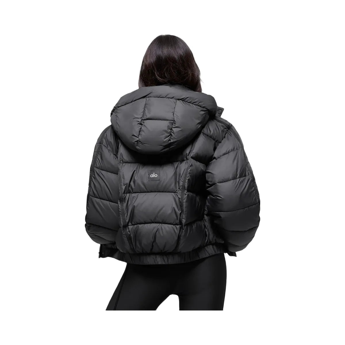 Alo Women's Aspen Love Puffer Jacket - Black