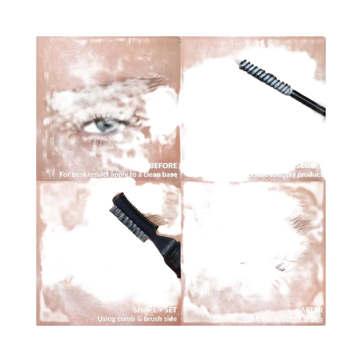 REFY Brow Sculpt Shaping and Lifting Gel with Strong Hold - Clear