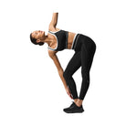 Alo Women's Airbrush High-Waist 7/8 Better Together Legging - Black/White
