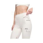 Alo Women's Airlift High-Waist 7/8 Rebel Legging - Ivory