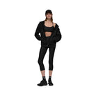 Alo Women's Renown Heavy Weight Full Zip Hoodie - Black