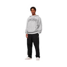 Gymshark Worn Graphic Hoodie - Light Grey Core Marl