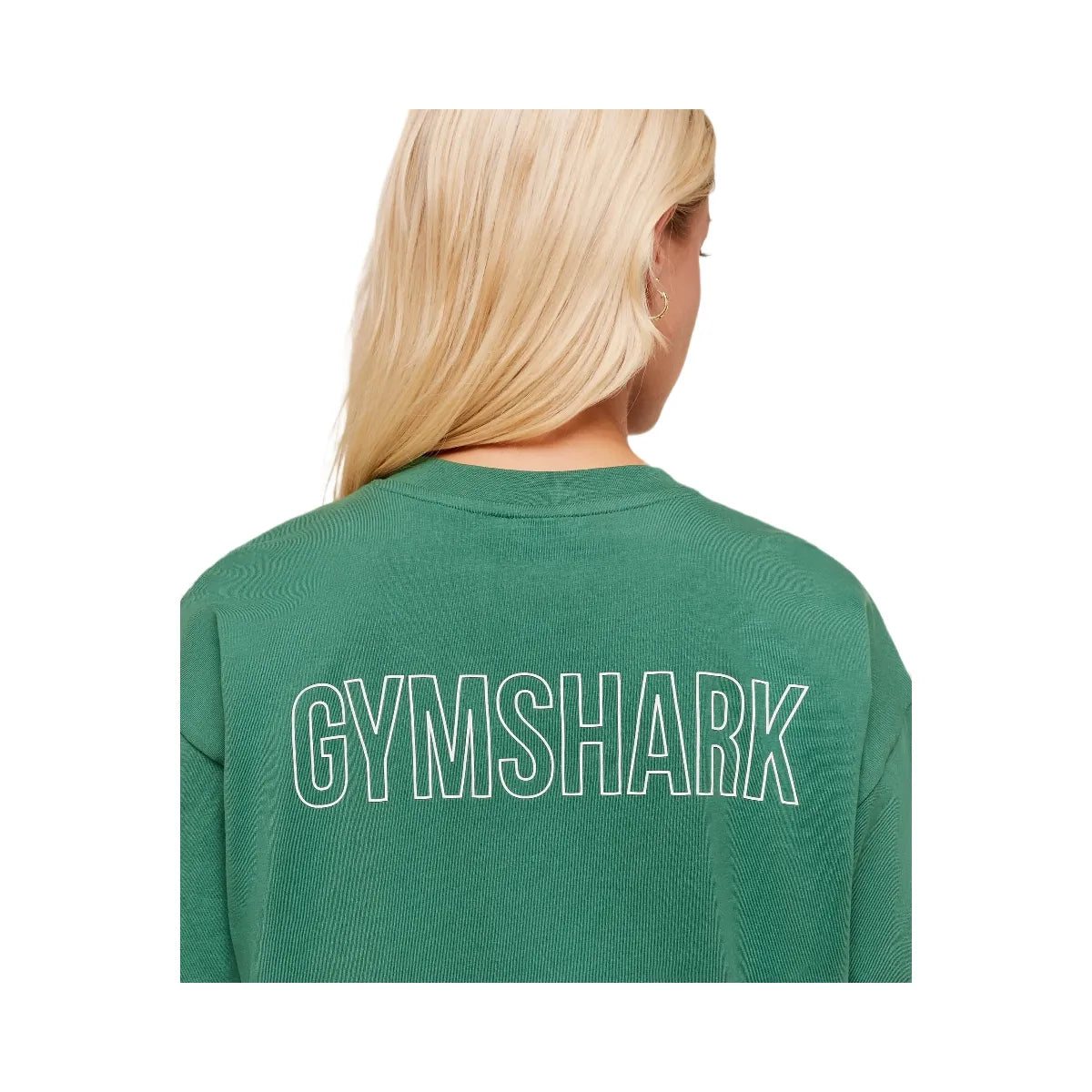 Gymshark Trace Graphic Oversized T-Shirt - Lift Green