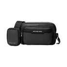 Michael Kors Cooper Pebbled Leather Camera Bag Black