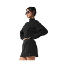Alo Women's Cropped Serenity Coverup - Black