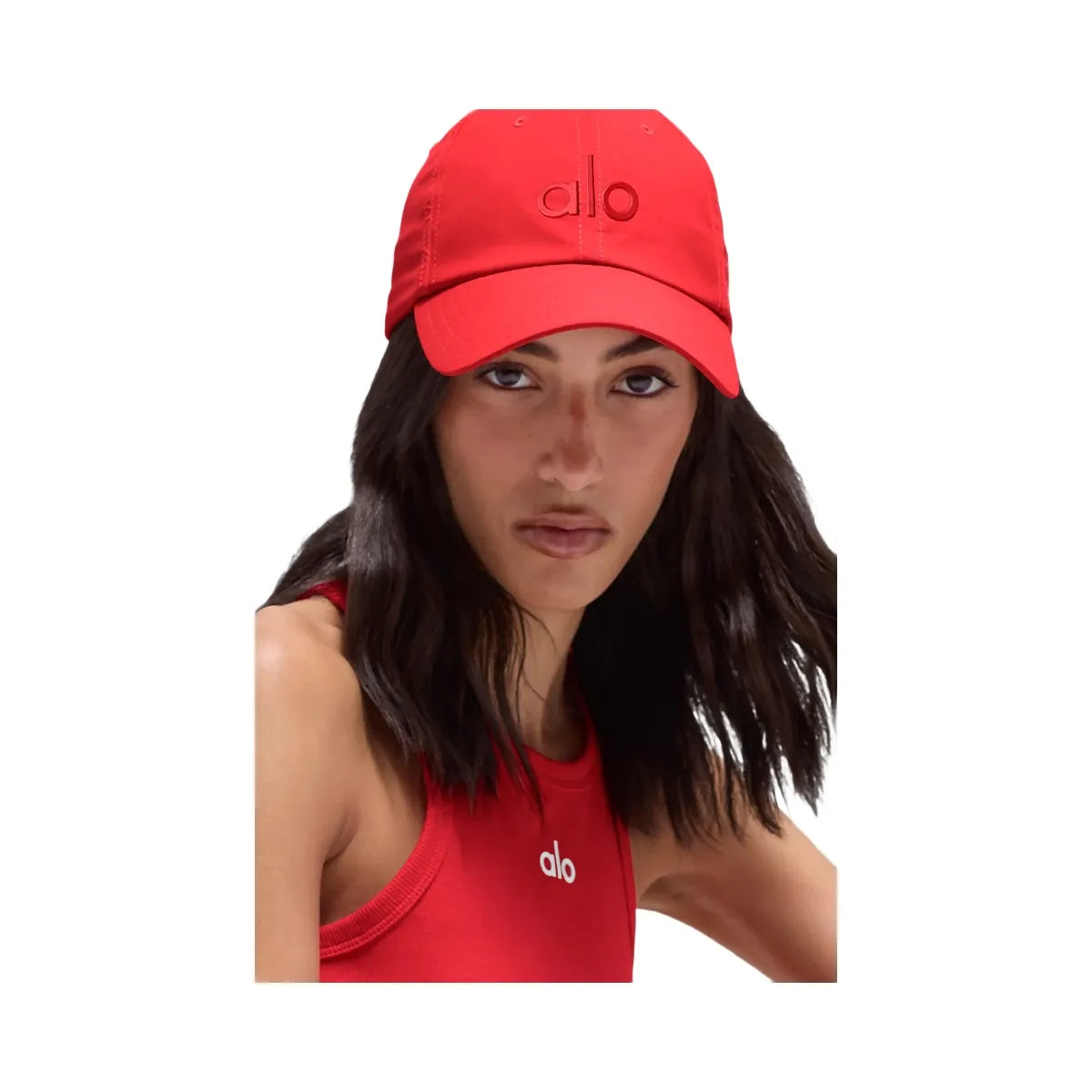 Alo Performance Off-Duty Cap - Bright Red