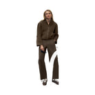 Alo Women's High Road Straight Leg Pant - Espresso