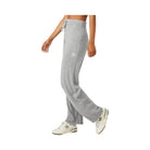 Alo Women's Cashmere High-Waist Jet Set Wide Leg Pant - Dove Grey Heather