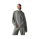 Alo Women's Triumph Restore Hoodie - Grey Triblend