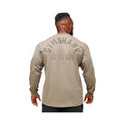 Gymshark We Do Gym Long Sleeve T-Shirt - Linen Brown