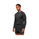 Gymshark Vital Long Sleeve T-Shirt - Black/Silhouette Grey