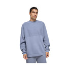 Alo Men's Domain Shift Rib Knit Sweater Crew - Winter Frost