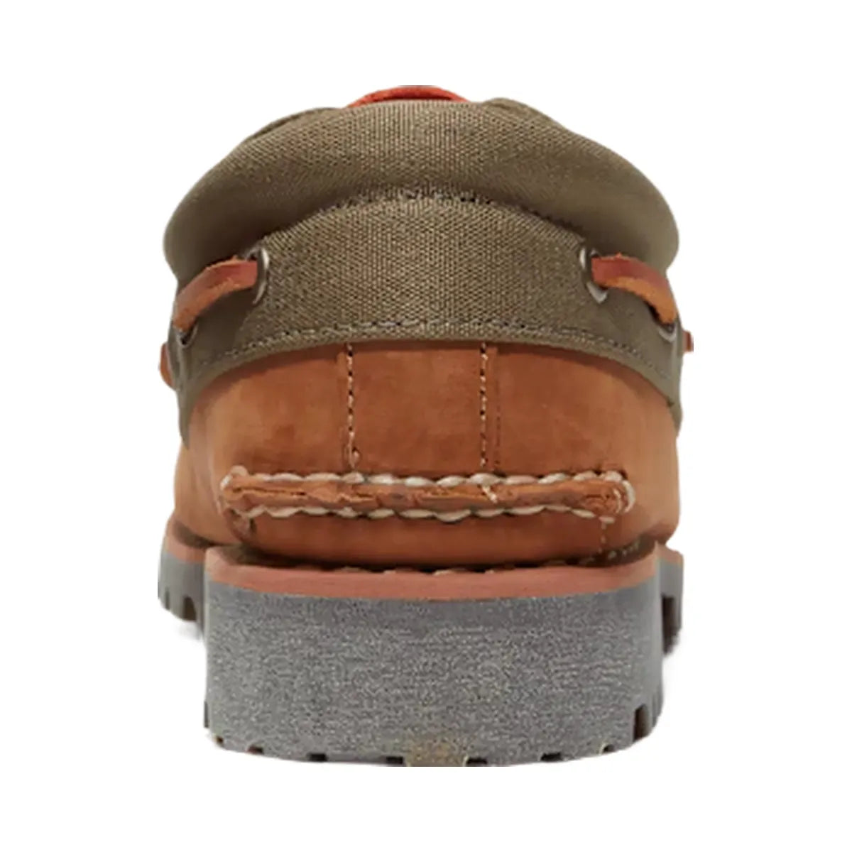 Timberland Authentics 3-Eye Boat Shoe Medium Brown Nubuck Men'S