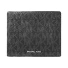 Michael Kors Cooper Logo Billfold Wallet With Coin Pouch Black