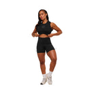 Gymshark Legacy Sleeveless Crop Top - Black