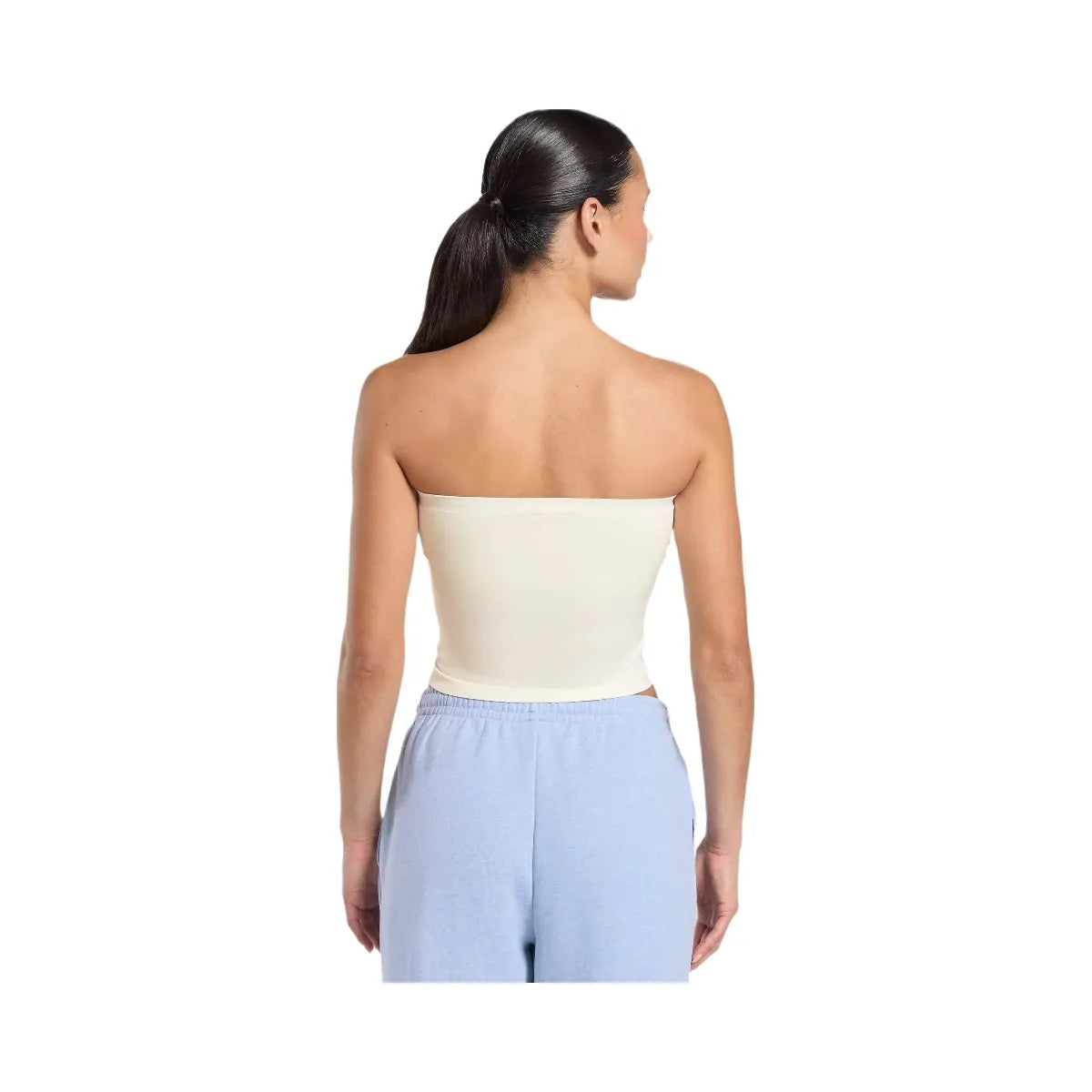 Gymshark Everyday Seamless Midi Tube Top - Soft White