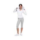 Alo Women's Alosoft 1/2 Zip Rapid Pullover - White