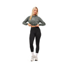 Gymshark Lifting Club 2012 Graphic Cropped Hoodie - Slate Teal/Wash
