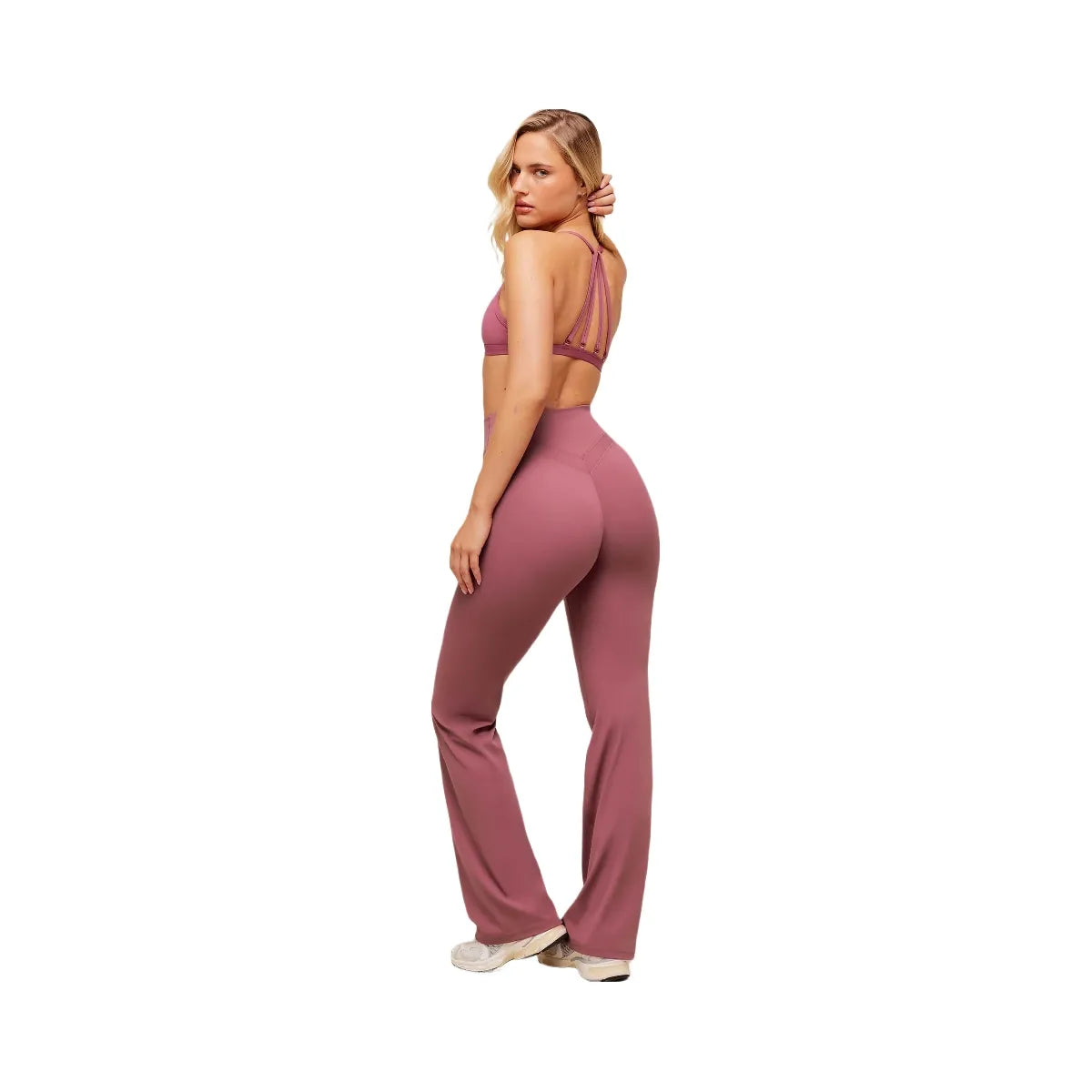 Gymshark Whitney Flared Leggings - Reset Pink