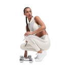 Alo Women's Airlift High-Waist Mesh Infatuation Legging - Ivory