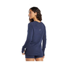 Gymshark Vital Light Long Sleeve Top - Heavy Blue/ Marl