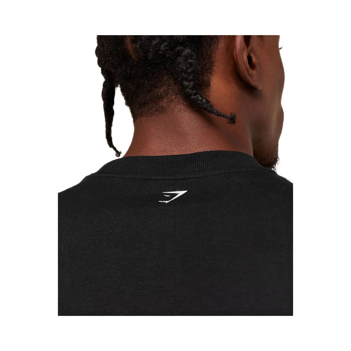 Gymshark Fade Graphic Long Sleeve T-Shirt - GS Black