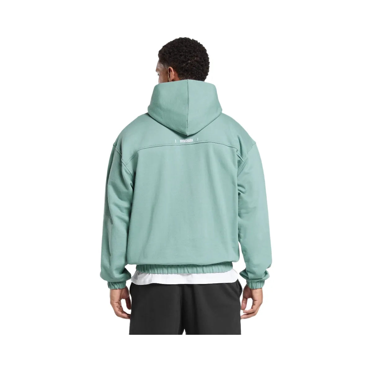 Gymshark Rest Day Essentials Boxy Hoodie - Celeste Blue