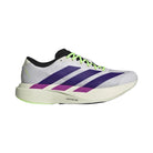 Adidas Adizero Evo SL White Purple Lime Burst